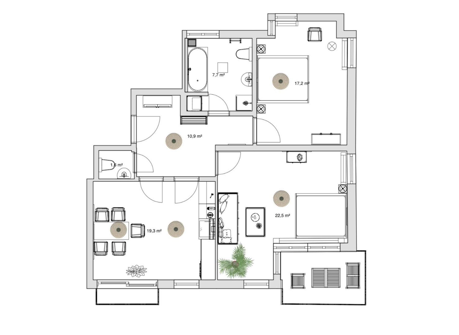 Pineapple Apartments Dresden Zwinger VIII - 85 Qm - 1X Free Parking Eksteriør billede